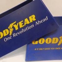 2 x Vintage GOODYEAR point of sale tyre stands - Sold for $49 - 2016