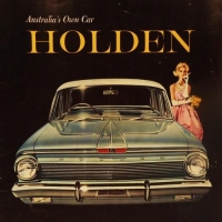 Original EJ Holden car advertising brochure with hand written prices to back page - Sold for $55 - 2016