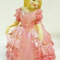 Royal Doulton Figurine - Rose - HN 1368 (pink) - 114 cms - Sold for $43 - 2016