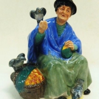 Royal Doulton figurine - Tuppence a Bag - HN 2320 - 140 cms H - Sold for $85 - 2016