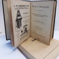 2 x Telephone books incl Practical Telegraphy A Guide for the Use of Officers of the Victorian Post and Telegraph Dept2 books including Practical Tele - Sold for $30 - 2016