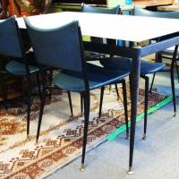 Vintage Aristoc Mitzi table and 4 chairs - Grant Featherston design - Sold for $137 - 2016