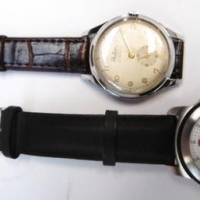 2 x gents watches incl vintage Philier automatic watch and Swiss Army watch - Sold for $43 - 2016