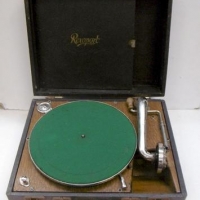 Vintage Portable Rexoport Gramophone in case - Sold for $68 - 2016