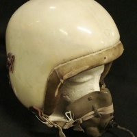 1960's French flying helmet from ealy Mirage Fighter - marked Gueneau Geno - Sold for $199 - 2016