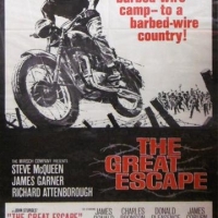 Framed 1 sheet movie poster 'The Great Escape' by MAPS litho Pty Ltd - Sold for $273 - 2016