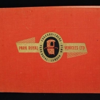 Hardcover spiral bound book - Park Royal Vehicles London - Sold for $124 - 2016