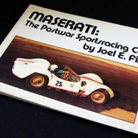 Softcover book - Maserati  The Postwar Sports racing Cars by Finn - Sold for $99 - 2016