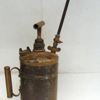 Vintage REGA, Australian made brass pest sprayer - Sold for $43 - 2016