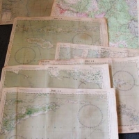 Group of 1943 RAAF Maps of Papua New Guinea & South Australia etc - Sold for $27 - 2016