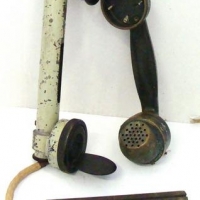 Group lot - WW1, 1914 Australian military field telephone handset plus one other - Sold for $43 - 2016
