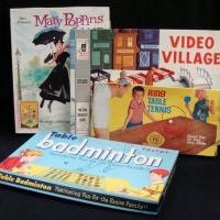 Group lot board games inc - Video Village and Ring Table Tennis - Sold for $25 - 2016