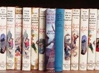 Shelf lot Enid Blyton's Famous Five  hc  books with dj's incl  1st edit - Sold for $199 - 2016