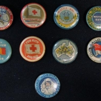 Approx 9 x cWW1 badges incl Our Sailors Day, For Belgium and Honor, Wattle Day, For Kith & Kin, etc - Sold for $31 - 2016