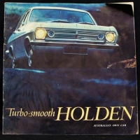 Vintage Holden HR - Turbo Smooth full colour sales brochure - Sold for $35 - 2016