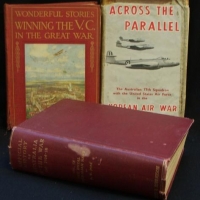 Lot 239 - Group of HC military books incl the Official History of Australia in The War of 1914-1918 - The Royal Navy Vol 9 first edition 1928