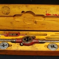 Lot 319 - Large boxed tap & die set by P&A Australia