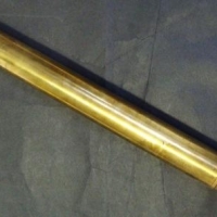 Reproduction brass telescope - marked Ottway & Co London - Sold for $25 - 2016