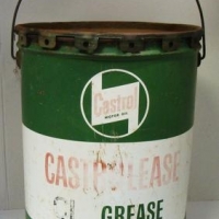 Vintage 'Castrolease CL Grease' 45 pound drum - Sold for $27 - 2016