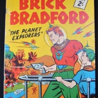 1950's 'Brick Bradford' Jumbo Size comic - No 1, 2 shillings cover price - drawn & printed in Australia - gc - Sold for $37 - 2016
