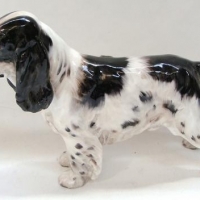 Vintage Royal Doulton figurine - 'English Sheepdog', no HN 1109 w - approx h 13cm - Sold for $62 - 2016