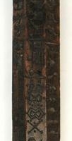 Carved wooden Tibetan calendar - Purchased in 1970s - Sold for $25 - 2016