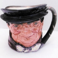 Royal Doulton Tony Weller Character Jug - (D5531)  16 cms H  issued 1936-60 - Sold for $50 - 2016