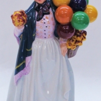 Vintage Royal Doulton 'Biddy Penny Farthing' - (The Balloon Seller) - 215cm - Sold for $99 - 2016