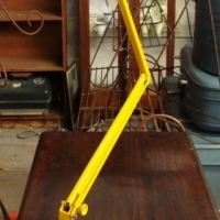 Vintage yellow Planet desk lamp - Sold for $81 - 2016