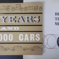 2 x Holden catalogues 50 years & 1962 - Behind the Millionth - Sold for $68 - 2016