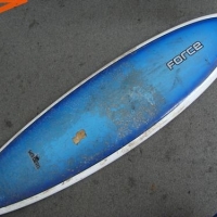 Retro SURF CARTEL 'FORCE' Surfboard - Sold for $37 - 2016