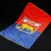 Vintage VFL Fitzroy Lions football club Pillow Case - Sold for $27 - 2016