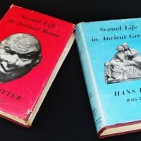2 x hc Books with DJ Sexual Lide in Ancient Greece & Sexual life in ancient Rome - Sold for $31 - 2016