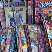 Box of X-Men, X-Force V Comics etc - Sold for $43 - 2016