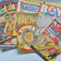 Group lot 1950s-60s comics inc - Lone Ranger, Daredevil, Boy, etc - Sold for $81 - 2016