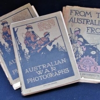Group of  WW1 Anzac magazines Australian War Photographs and From The Australian Front - Sold for $43 - 2016