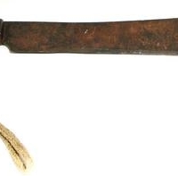 WW2 Australian Machete with Bakelite handle and D  D markings - Sold for $27 - 2016