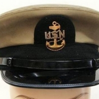 cWW2 United States Navy cap - Sold for $37 - 2016