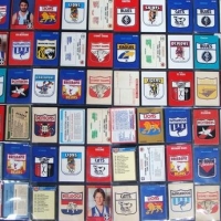 Group lot Scanlens VFL football card checklists - Sold for $31 - 2016