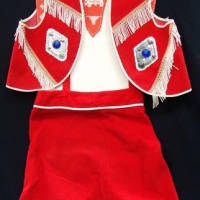 Vintage Childs red cowgirl outfit - Sold for $25 - 2016