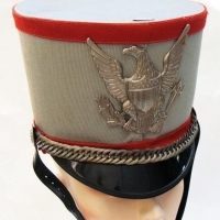 Lot 204 - Vintage American marching band hat - Sold for $75
