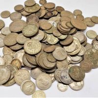 Bag of Silver coins kings and queens heads, Australian, New Zealand India etc - Sold for $186 - 2019