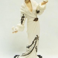 Giuseppe Armarni Figurine in original box - 'Elenora' - approx h 38cm - Sold for $248