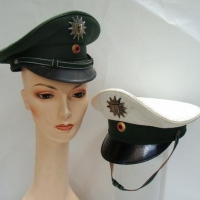 2 x Vintage German Military caps - Sold for $43
