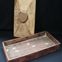 c1900  wooden George direct seeding box - Sold for $37