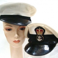 2 x Vintage Australian military caps inc - Navy - Sold for $43
