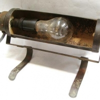c1930's Brass hanging picture light - Sold for $37