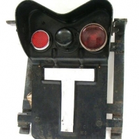 Lot 212 - c1956 Military - MO MK2, truck number plate light on bracket - Sold for $43