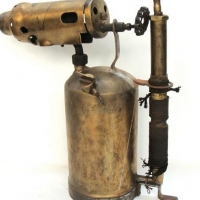 Large Primus #608 kerosene blow torch - Sold for $124