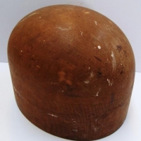 1920s baltic pine hat block - made in Melbourne - Sold for $50